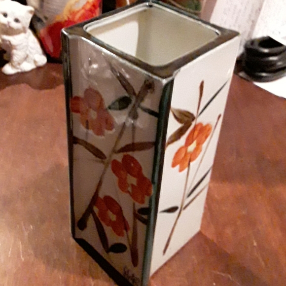 CERAMIC flowers Vase Other - Flower Vase SQUARE Designed